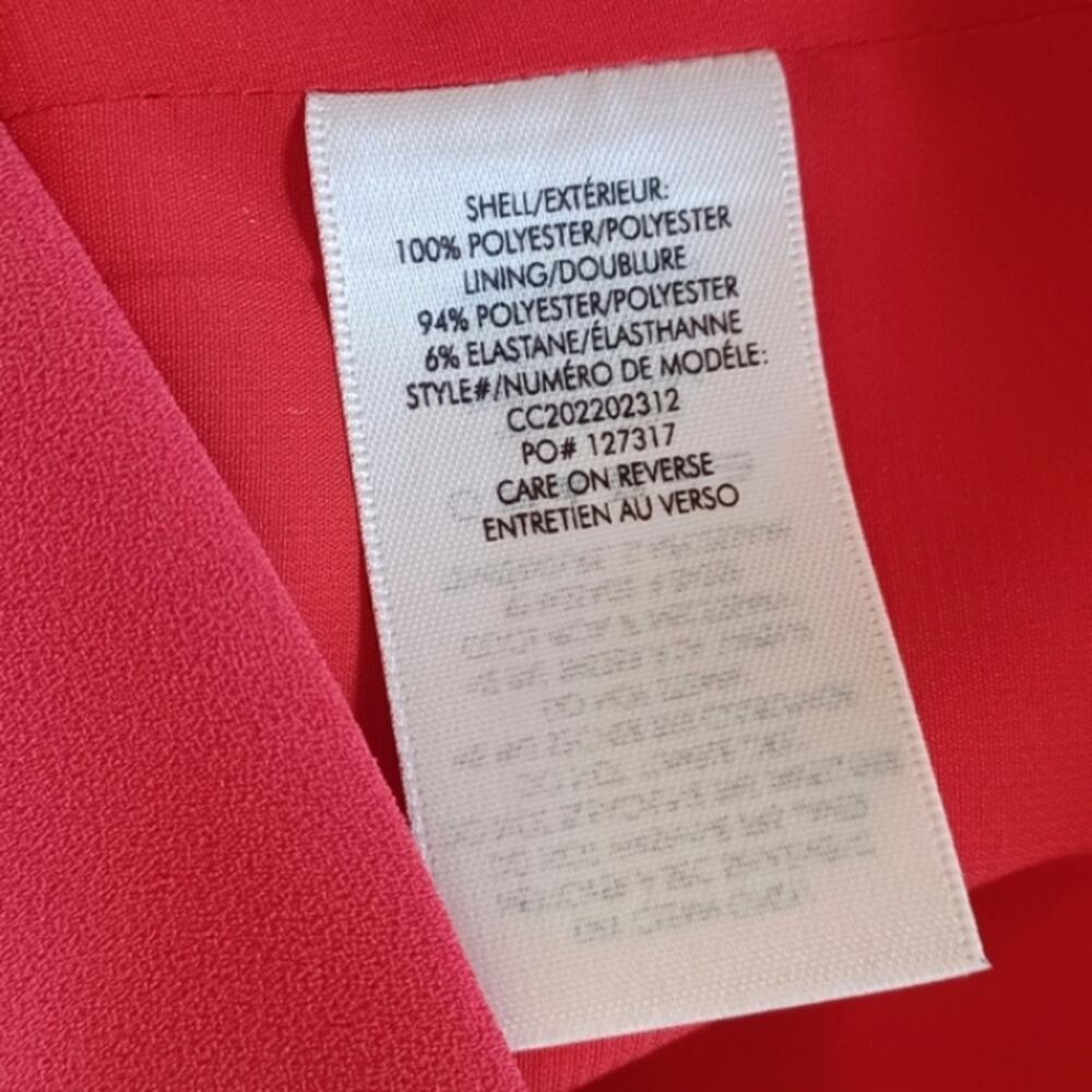 Alice + Olivia Shaylee Mini Skirt Poppy Red 6 - Picture 13 of 13